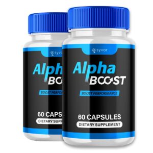 Alpha Boost Advanced Supplement for Men – Natural Ingredients for Energy, Vitality & Performance – 120 Capsules  (2 Pack)