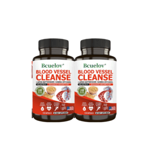 (2Pack) Bcuelov Blood Vessel Cleanse - Natural Support for Healthy Blood Flow & Cardiovascular Health