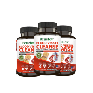 (3Pack) Bcuelov Blood Vessel Cleanse - Natural Support for Healthy Blood Flow & Cardiovascular Health