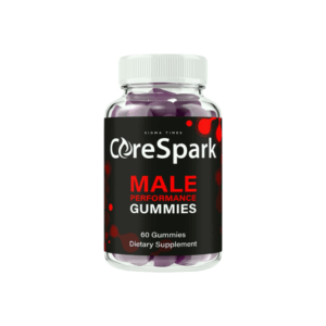 (1Pack) CoreSpark Male Performance Gummies – Natural Men’s Vitality & Testosterone Support Supplement | Energy, Stamina, Strength & Endurance Booster – 60 Gummies Dietary Supplement