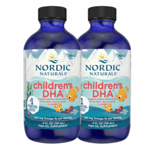 (2Pack) Nordic Naturals Children's DHA - Omega-3 Fish Oil Supplement for Healthy Brain & Eye Development