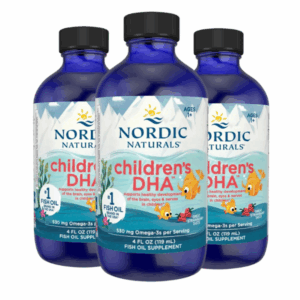 (3Pack) Nordic Naturals Children's DHA - Omega-3 Fish Oil Supplement for Healthy Brain & Eye Development